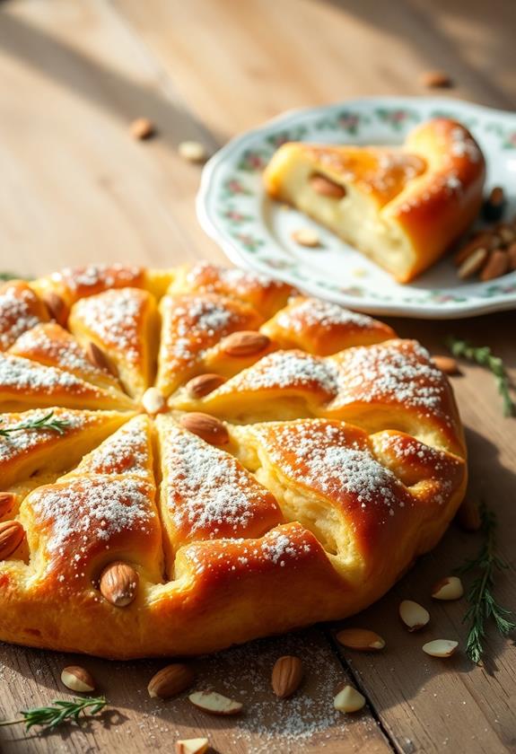 Galette Des Rois – King Cake With Almond Filling (Traditionally for Epiphany)